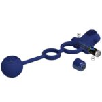 PRETTY LOVE – REMINGTON DOUBLE VIBRATING RING WITH PLUG BLUE Cock Rings | SEXstore.ie 21