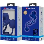 PRETTY LOVE – REMINGTON DOUBLE VIBRATING RING WITH PLUG BLUE Cock Rings | SEXstore.ie 23