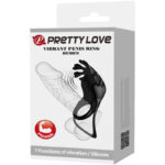 PRETTY LOVE – RUBEN VIBRATOR RING 7 VIBRATIONS BLACK SILICONE Cock Rings | SEXstore.ie 21