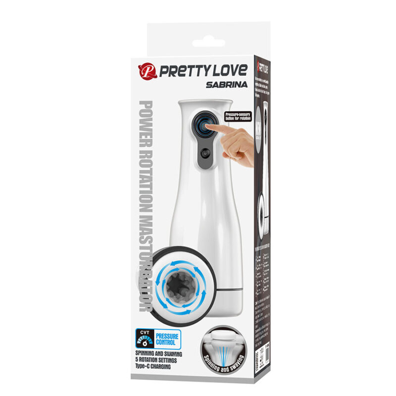 PRETTY LOVE – SABRINA ROTATING AND ROCKING MALE MASTURBATOR Automatic Masturbators | SEXstore.ie 13