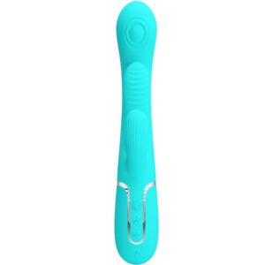 PRETTY LOVE – SHANIA TRIPLE RABBIT MULTIFUNCTION VIBRATOR 3 IN 1 BLUE Rabbit Vibrators | SEXstore.ie 3