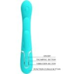 PRETTY LOVE – SHANIA TRIPLE RABBIT MULTIFUNCTION VIBRATOR 3 IN 1 BLUE Rabbit Vibrators | SEXstore.ie 21