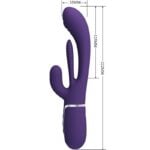PRETTY LOVE – SHANIA TRIPLE RABBIT VIBRATOR MULTIFUNCTION PURPLE Rabbit Vibrators | SEXstore.ie 23