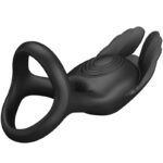 PRETTY LOVE – SILAS VIBRANT PENIS RING 7 VIBRATIONS BLACK SILICONE Cock Rings | SEXstore.ie 17