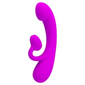 PRETTY LOVE – SINCERE SILICONE CLITORAL VIBRATOR AND SUCKER PURPLE Rabbit Vibrators | SEXstore.ie 3