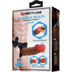 PRETTY LOVE – STARKS HARNESS BRIEFS MULTI-SPEED VIBRATION DILDO 17,5 CM LIGHT BROWN Dildos | SEXstore.ie 21