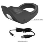 PRETTY LOVE – SUSANNA VIBRATING PENIS RING BLACK Cock Rings | SEXstore.ie 16
