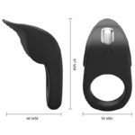 PRETTY LOVE – SUSANNA VIBRATING PENIS RING BLACK Cock Rings | SEXstore.ie 17