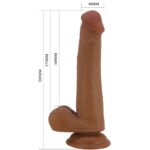 PRETTY LOVE – TALLEN REALISTIC DILDO 22 CM BROWN Dildos | SEXstore.ie 14