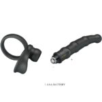 PRETTY LOVE – TATUM VIBRATING PENIS RING WITH PLUG 10 VIBRATIONS BLACK Cock Rings | SEXstore.ie 17