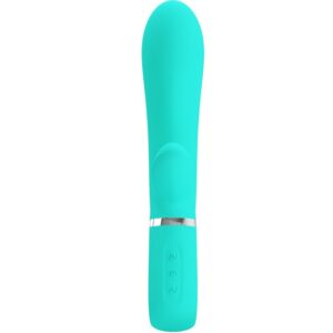 PRETTY LOVE – THOMAS MULTIFUNCTION G-SPOT VIBRATOR AQUA GREEN Rabbit Vibrators | SEXstore.ie 3