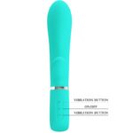 PRETTY LOVE – THOMAS MULTIFUNCTION G-SPOT VIBRATOR AQUA GREEN Rabbit Vibrators | SEXstore.ie 18