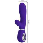 PRETTY LOVE – THOMAS MULTIFUNCTION G-SPOT VIBRATOR PURPLE Rabbit Vibrators | SEXstore.ie 17
