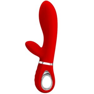 PRETTY LOVE – THOMAS MULTIFUNCTION G-SPOT VIBRATOR RED Rabbit Vibrators | SEXstore.ie