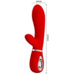 PRETTY LOVE – THOMAS MULTIFUNCTION G-SPOT VIBRATOR RED Rabbit Vibrators | SEXstore.ie 17