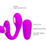 PRETTY LOVE – THUNDERBIRD DOUBLE STRAP-ON VIBRATOR REMOTE CONTROL PURPLE Sex Toys | SEXstore.ie 15