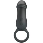 PRETTY LOVE – TRAE VIBRATING BLACK RING WITH STIMULATOR Cock Rings | SEXstore.ie 11