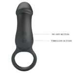 PRETTY LOVE – TRAE VIBRATING BLACK RING WITH STIMULATOR Cock Rings | SEXstore.ie 14
