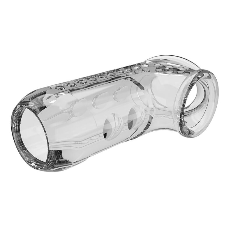 PRETTY LOVE – TRANSPARENT TEXTURED PENIS SHEATH Penis Extenders & Sleeves | SEXstore.ie 7
