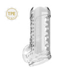 PRETTY LOVE – TRANSPARENT TEXTURED PENIS SHEATH Penis Extenders & Sleeves | SEXstore.ie 17
