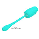 PRETTY LOVE – VIBRATING EGG WITH AQUA GREEN RECHARGEABLE MARINE TEXTURE Balls, eggs and bullets | SEXstore.ie 22