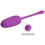 PRETTY LOVE – VIBRATING EGG WITH PURPLE RECHARGEABLE MARINE TEXTURE Balls, eggs and bullets | SEXstore.ie 19
