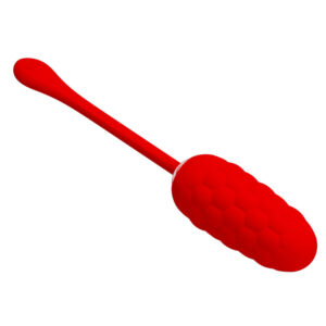 PRETTY LOVE – VIBRATING EGG WITH RED RECHARGEABLE MARINE TEXTURE Balls, eggs and bullets | SEXstore.ie 3
