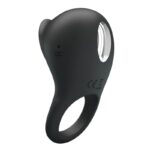 PRETTY LOVE – VIBRATING PENIS RING WITH BLACK TONGUE Cock Rings | SEXstore.ie 14