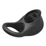 PRETTY LOVE – VIBRATING PENIS RING WITH BLACK TONGUE Cock Rings | SEXstore.ie 15