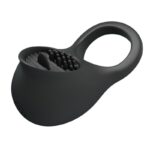 PRETTY LOVE – VIBRATING PENIS RING WITH BLACK TONGUE Cock Rings | SEXstore.ie 16