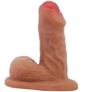 PRETTY LOVE – WARNELL ULTRA REALISTIC AND ELASTIC DILDO 9.5 CM MULATO Dildos | SEXstore.ie