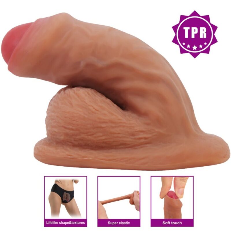 PRETTY LOVE – WARNELL ULTRA REALISTIC AND ELASTIC DILDO 9.5 CM MULATO Dildos | SEXstore.ie 8