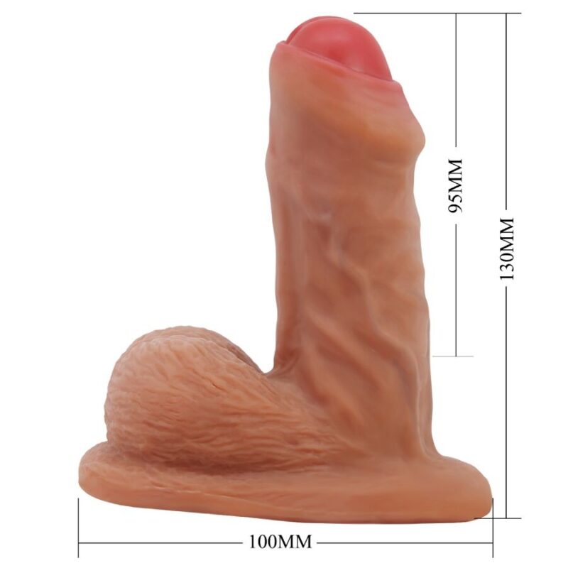 PRETTY LOVE – WARNELL ULTRA REALISTIC AND ELASTIC DILDO 9.5 CM MULATO Dildos | SEXstore.ie 12