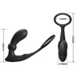 PRETTY LOVE – WARREN BLACK ANAL RING & VIBRATOR Cock Rings | SEXstore.ie 14
