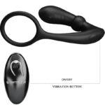 PRETTY LOVE – WARREN BLACK ANAL RING & VIBRATOR Cock Rings | SEXstore.ie 16
