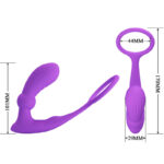 PRETTY LOVE – WARREN VIOLET ANAL RING & VIBRATOR Cock Rings | SEXstore.ie 14