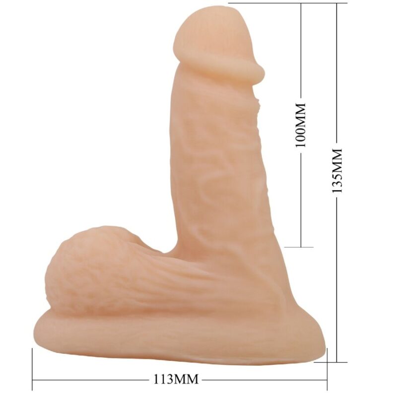 PRETTY LOVE – WILDON ULTRA REALISTIC AND ELASTIC DILDO 10 CM NATURAL Dildos | SEXstore.ie 12