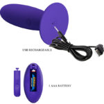 PRETTY LOVE – YOUTH PLUG ANAL VIBRATOR REMOTE CONTROL VIOLET Anal Sex Toys | SEXstore.ie 15