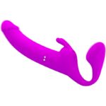 PRETTY LOVE – ZANINI STRAPLESS STRAP-ON 10 VIBRATIONS PURPLE Dildos | SEXstore.ie 14