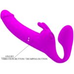 PRETTY LOVE – ZANINI STRAPLESS STRAP-ON 10 VIBRATIONS PURPLE Dildos | SEXstore.ie 18