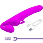 PRETTY LOVE – ZANINI STRAPLESS STRAP-ON 10 VIBRATIONS PURPLE Dildos | SEXstore.ie 19