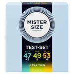 MISTER SIZE – PACK SAMPLE CONDOM SIZE 47-49-53 MM (3 UNITS) All Condom Box Sizes | SEXstore.ie 8
