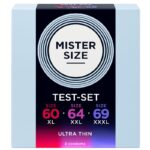 MISTER SIZE – SAMPLE PACK CONDOMS SIZE 60-64-69 MM (3 UNITS) All Condom Box Sizes | SEXstore.ie 8