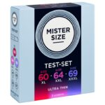 MISTER SIZE – SAMPLE PACK CONDOMS SIZE 60-64-69 MM (3 UNITS) All Condom Box Sizes | SEXstore.ie 10