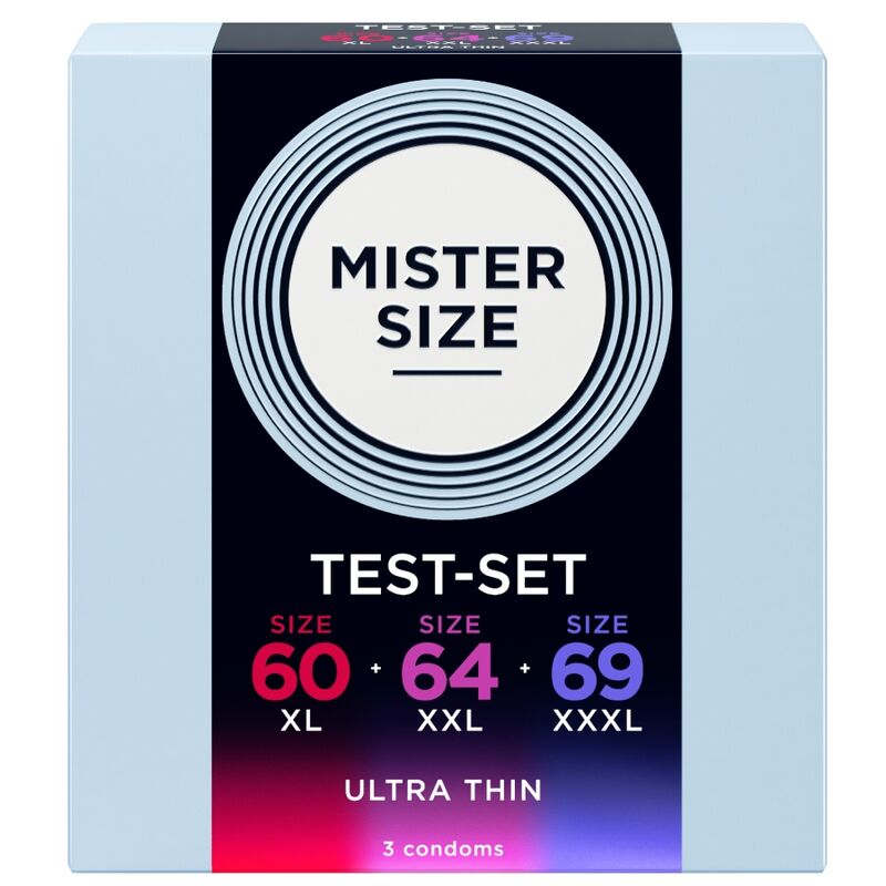 MISTER SIZE – SAMPLE PACK CONDOMS SIZE 60-64-69 MM (3 UNITS) All Condom Box Sizes | SEXstore.ie 4 MISTER SIZE – SAMPLE PACK CONDOMS SIZE 60-64-69 MM (3 UNITS) All Condom Box Sizes | SEXstore.ie 4