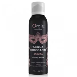 ORGIE – ACQUA CROCCANTE SAKURA CRUNCHY MASSAGE MOUSSE 150 ML Aphrodisiac Love Drops | SEXstore.ie 3