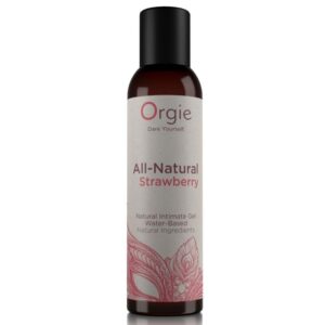 ORGIE – ALL-NATURAL STRAWBERRY KISSABLE WATER-BASED INTIMATE GEL 150 ML Flavours Lubes | SEXstore.ie 3