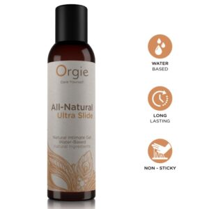 ORGIE – ALL-NATURAL ULTRA SLIDE WATER-BASED INTIMATE GEL 150 ML Oils and Lubes | SEXstore.ie