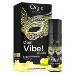 ORGIE – DUAL VIBE! LEMON GIN AND TONIC KISSABLE LIQUID VIBRATOR 15 ML Aphrodisiac Love Drops | SEXstore.ie 8