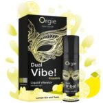 ORGIE – DUAL VIBE! LEMON GIN AND TONIC KISSABLE LIQUID VIBRATOR 15 ML Aphrodisiac Love Drops | SEXstore.ie 9